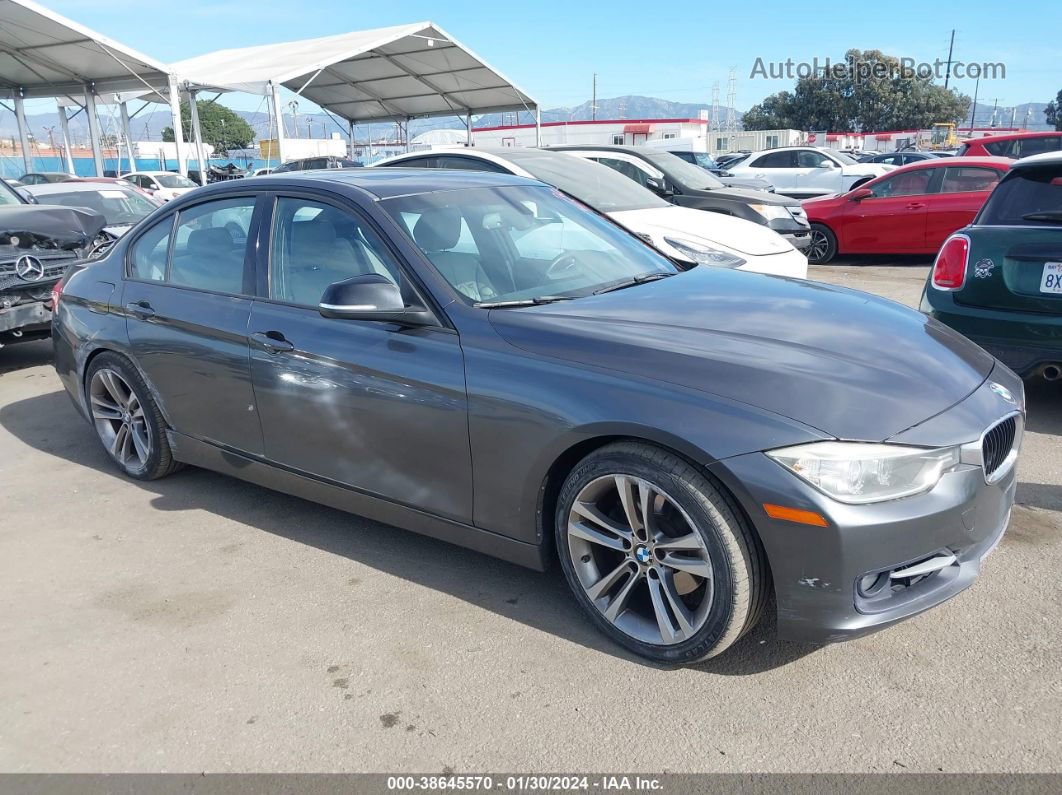 2012 Bmw 328i Gray vin: WBA3A5C58CF344236