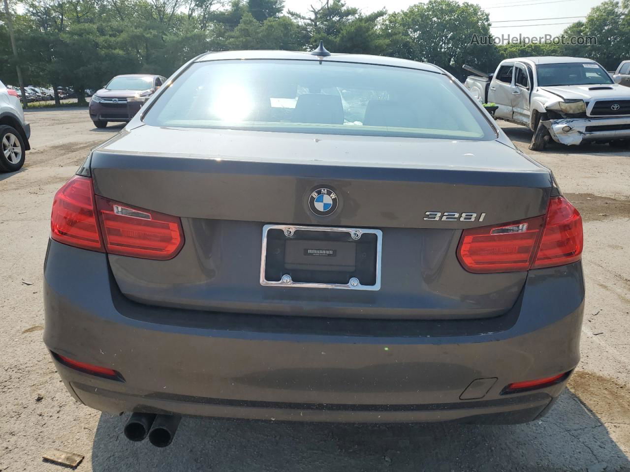 2012 Bmw 328 I Brown vin: WBA3A5C58CF345306