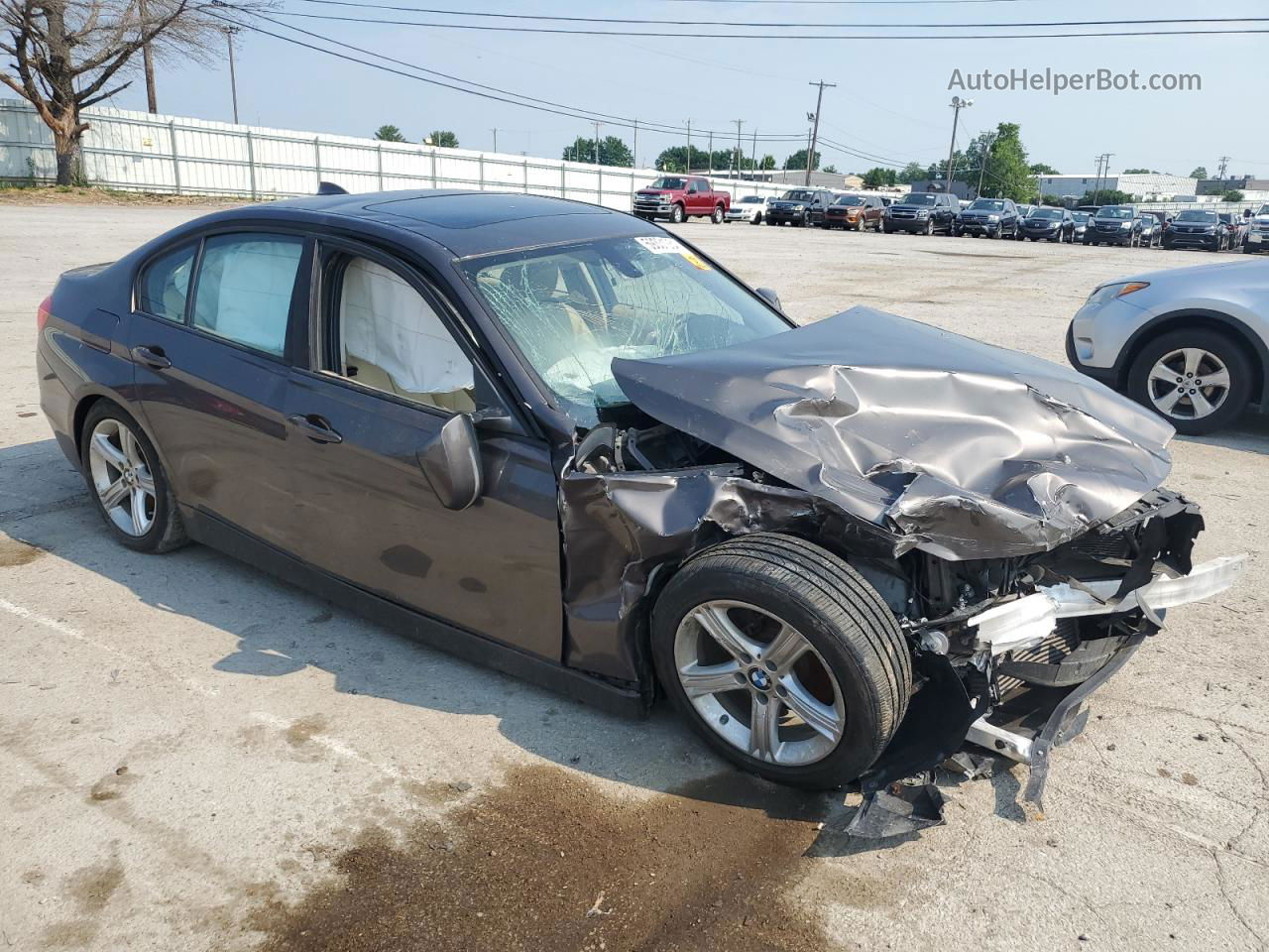 2012 Bmw 328 I Brown vin: WBA3A5C58CF345306