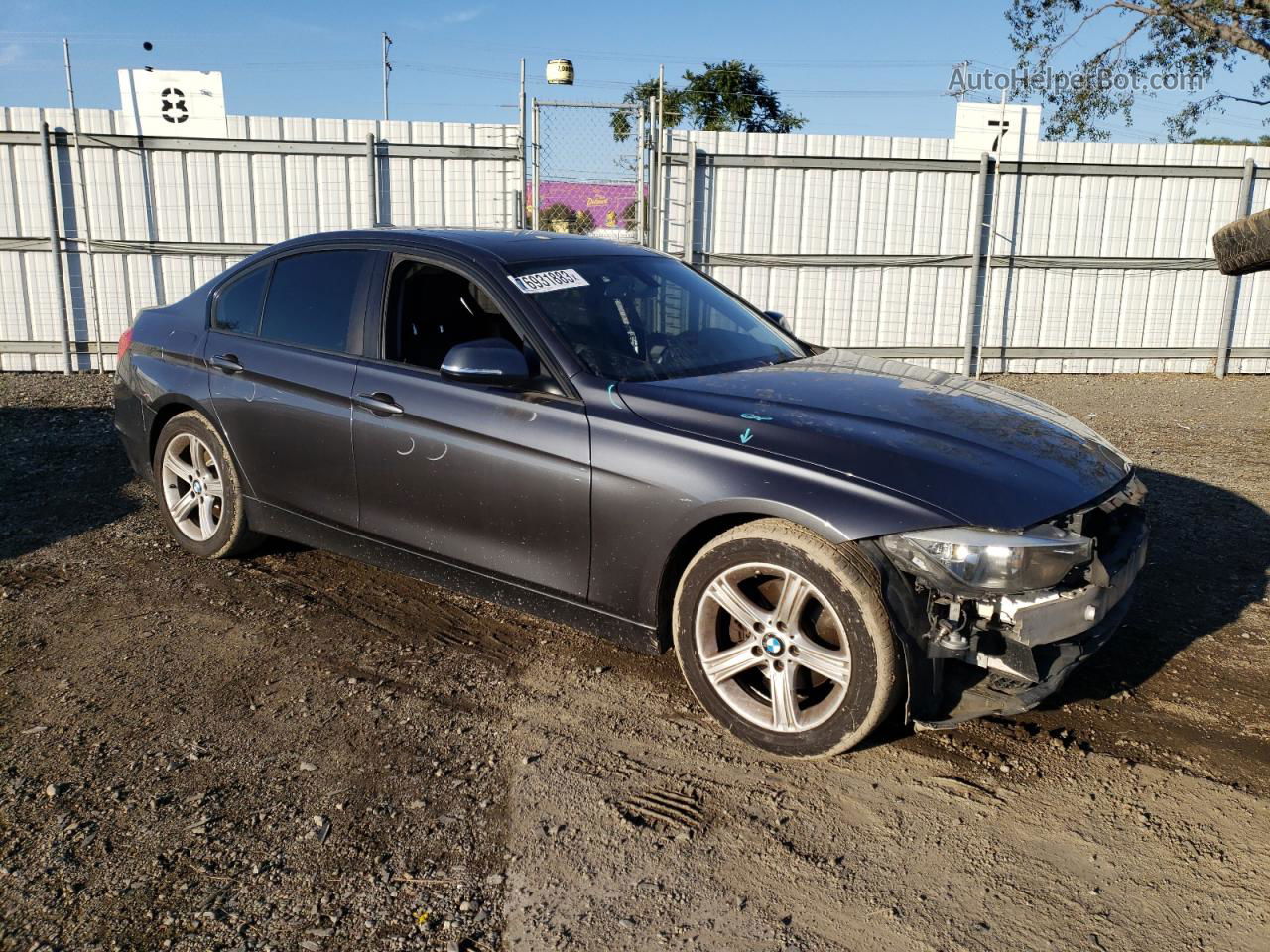 2012 Bmw 328 I Black vin: WBA3A5C58CF345614