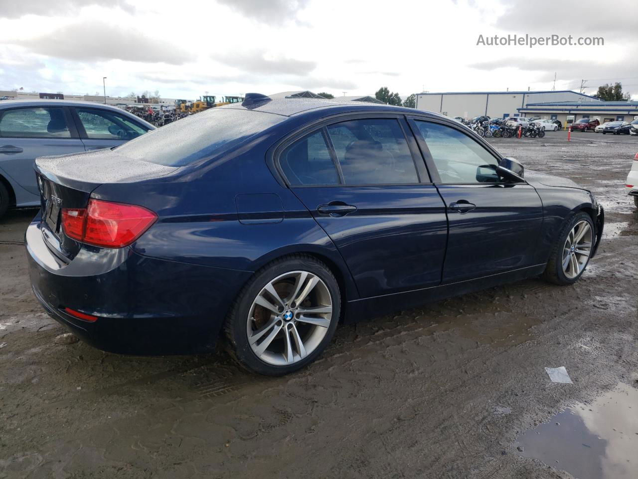 2012 Bmw 328 I Blue vin: WBA3A5C58CF345807