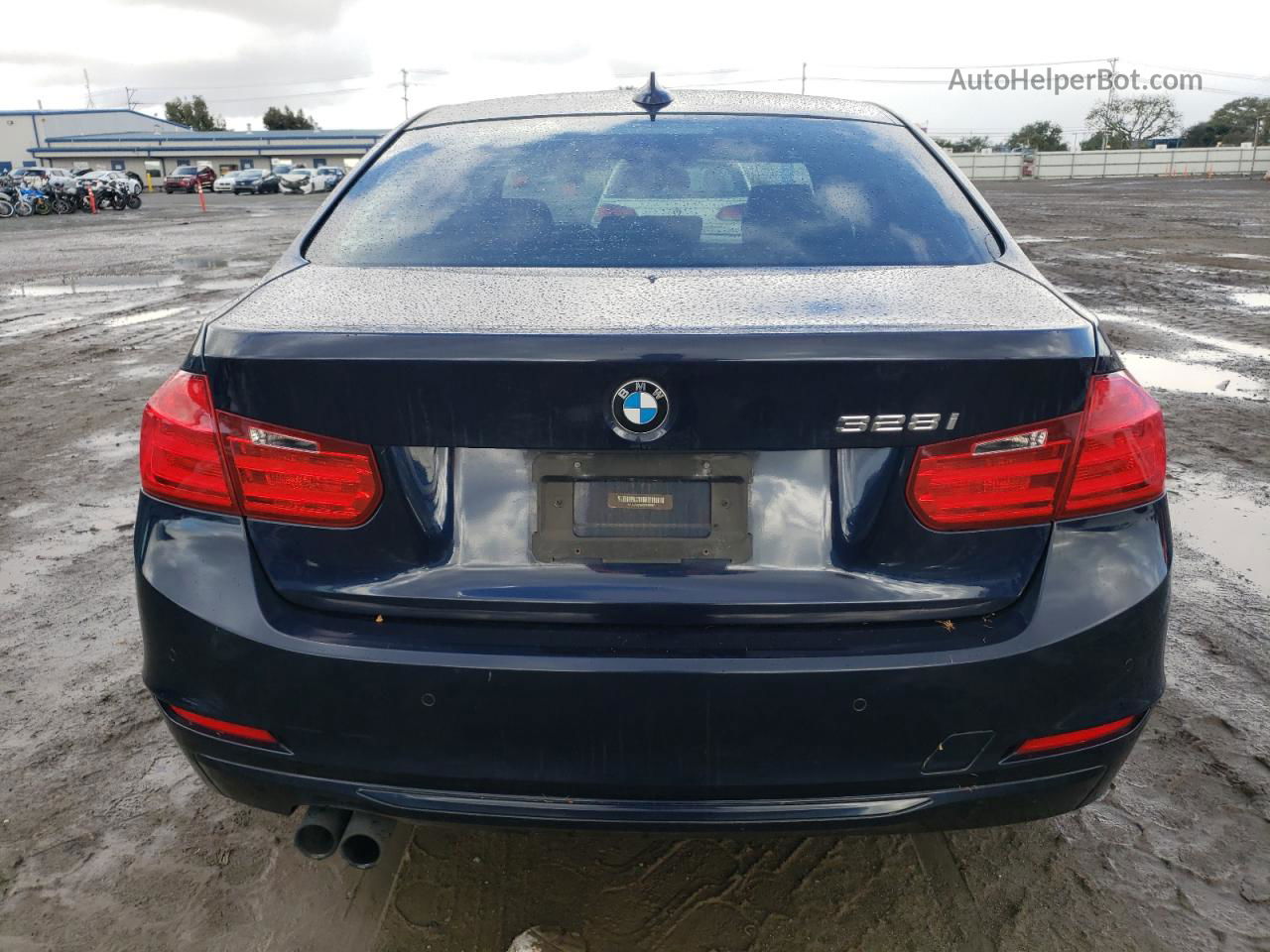 2012 Bmw 328 I Blue vin: WBA3A5C58CF345807