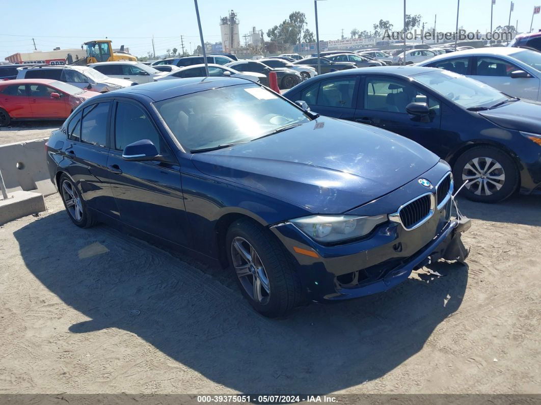 2013 Bmw 328i Dark Blue vin: WBA3A5C58DF358980