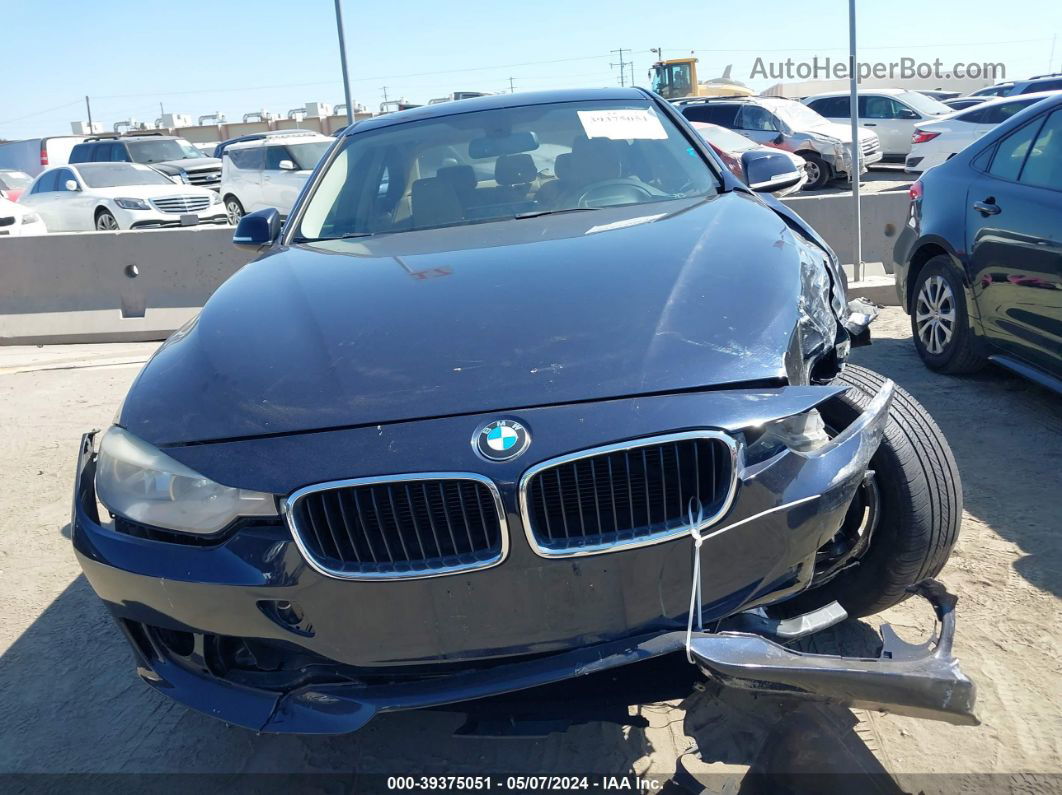 2013 Bmw 328i   Dark Blue vin: WBA3A5C58DF358980