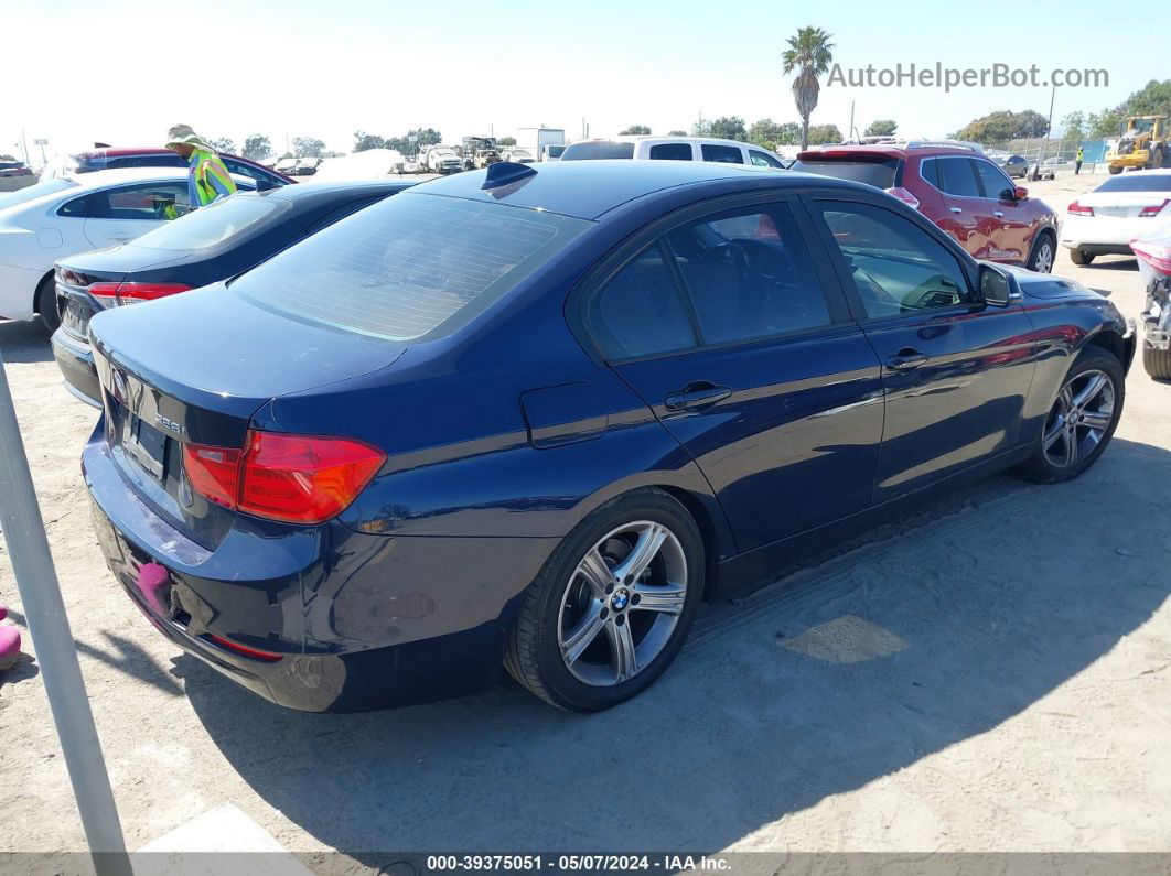 2013 Bmw 328i   Dark Blue vin: WBA3A5C58DF358980