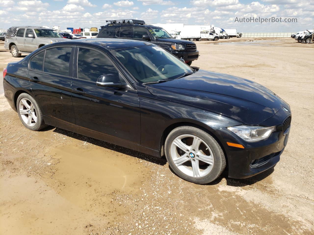 2013 Bmw 328 I Black vin: WBA3A5C58DF601686