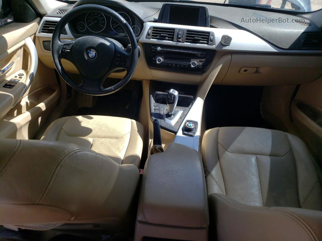 2013 Bmw 328 I Черный vin: WBA3A5C58DF601686