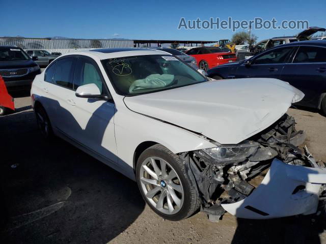 2013 Bmw 328 I White vin: WBA3A5C58DJ461071