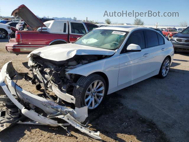 2013 Bmw 328 I White vin: WBA3A5C58DJ461071