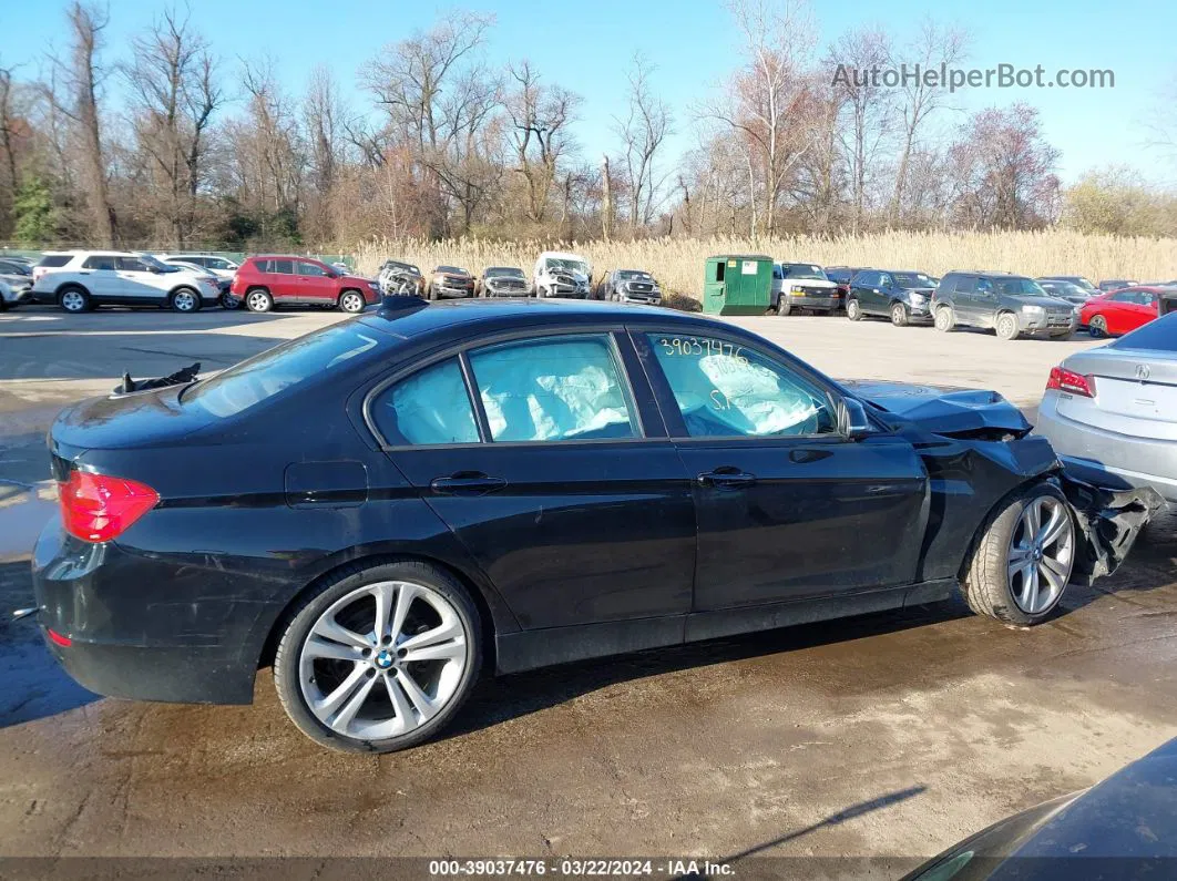 2014 Bmw 328i   Black vin: WBA3A5C58EJ461217