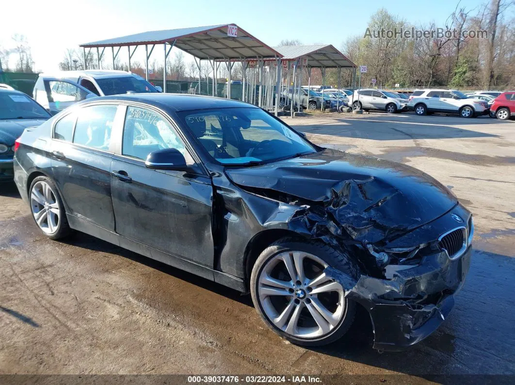 2014 Bmw 328i   Black vin: WBA3A5C58EJ461217