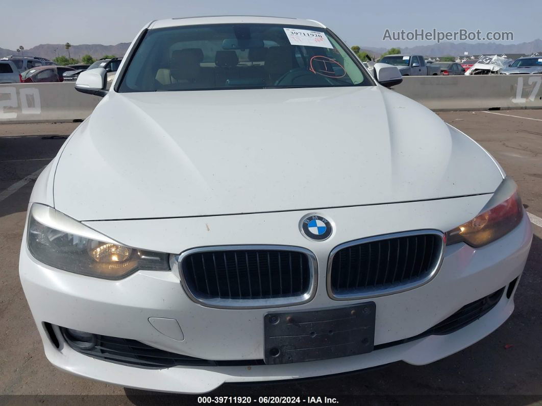 2014 Bmw 328i   Белый vin: WBA3A5C58EJ463050