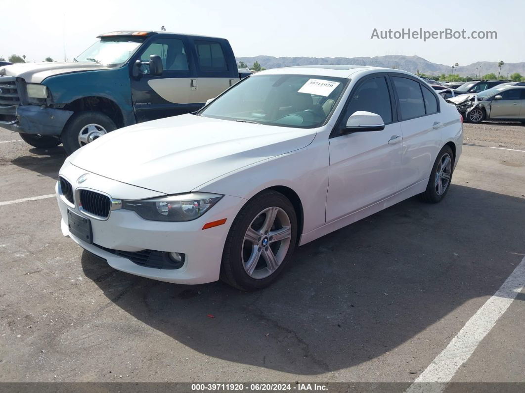 2014 Bmw 328i   Белый vin: WBA3A5C58EJ463050