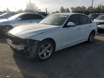 2014 Bmw 328 I White vin: WBA3A5C58EP601215