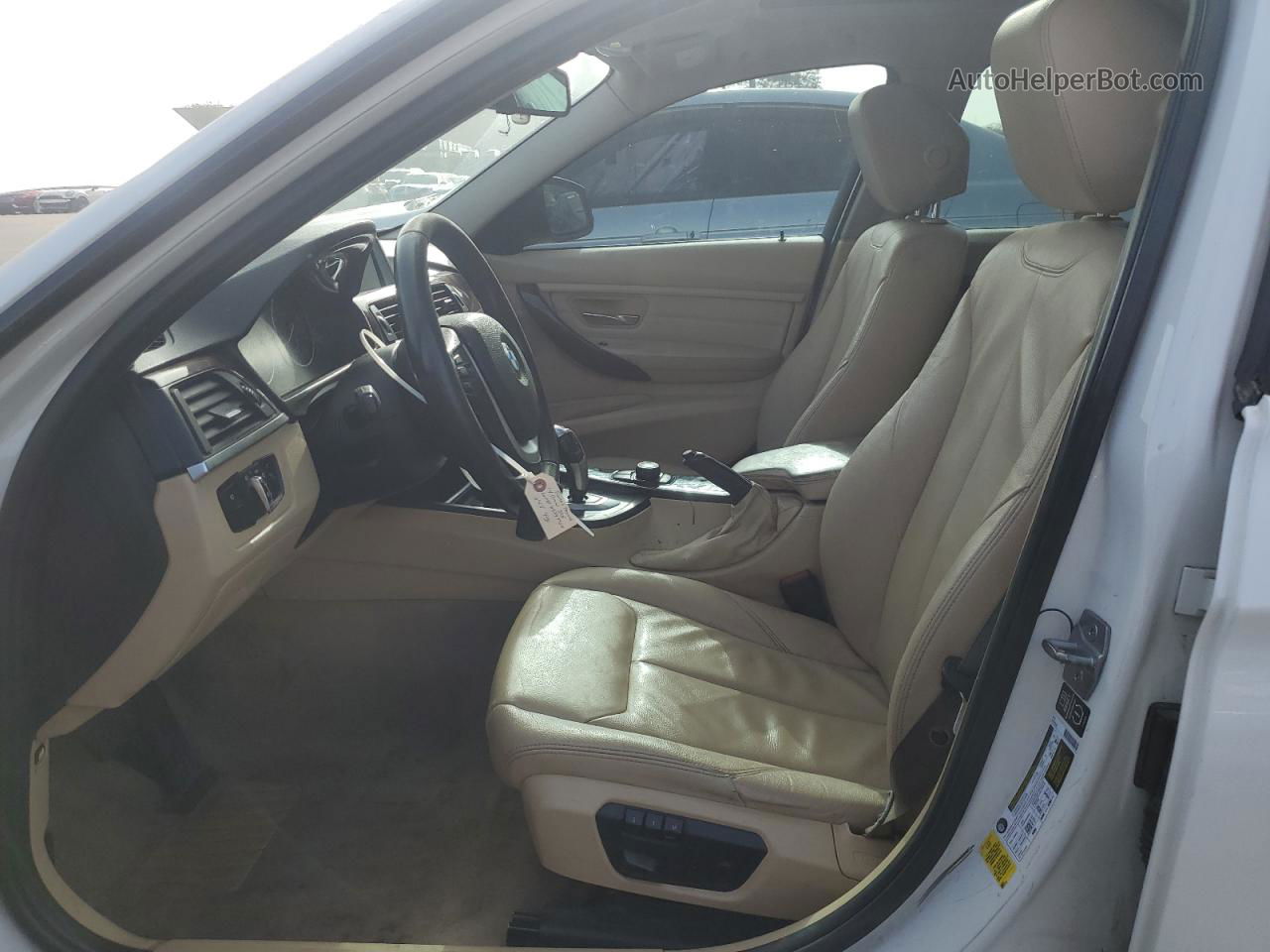 2014 Bmw 328 I White vin: WBA3A5C58EP601215