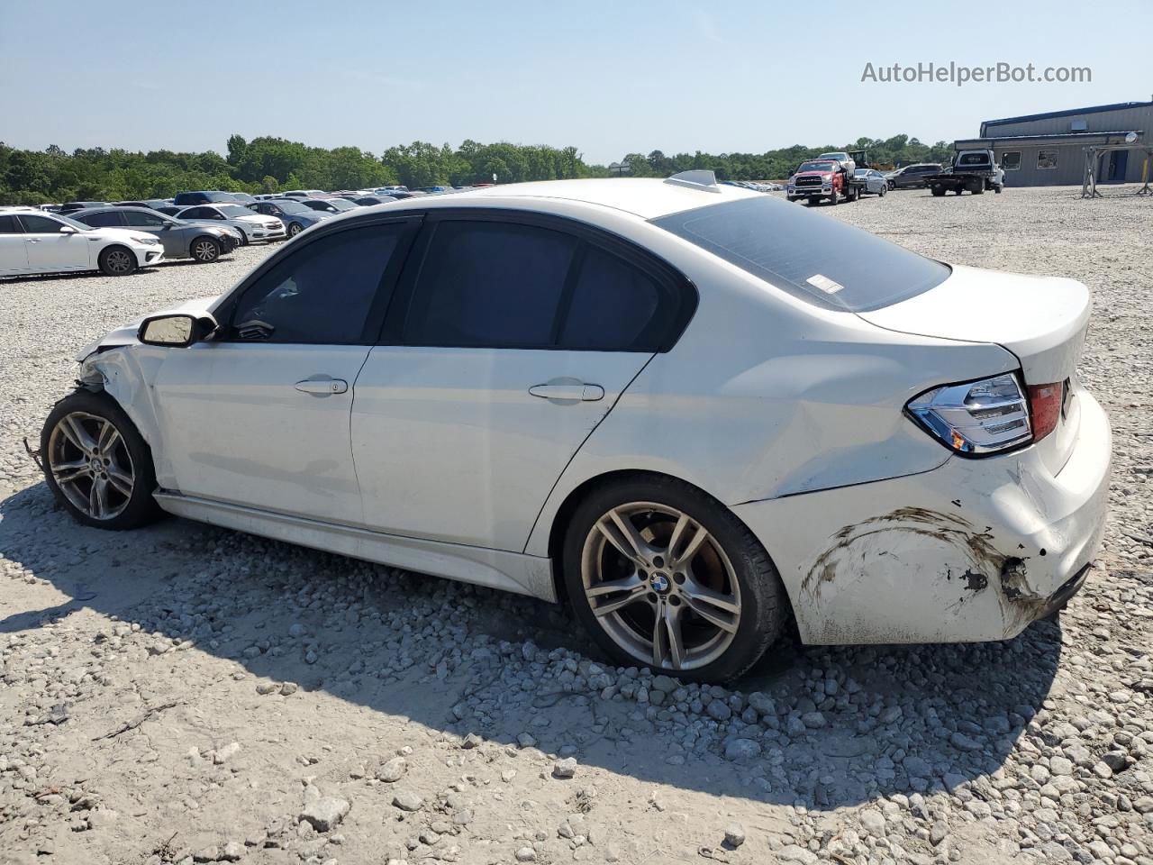 2014 Bmw 328 I Белый vin: WBA3A5C58EP602672