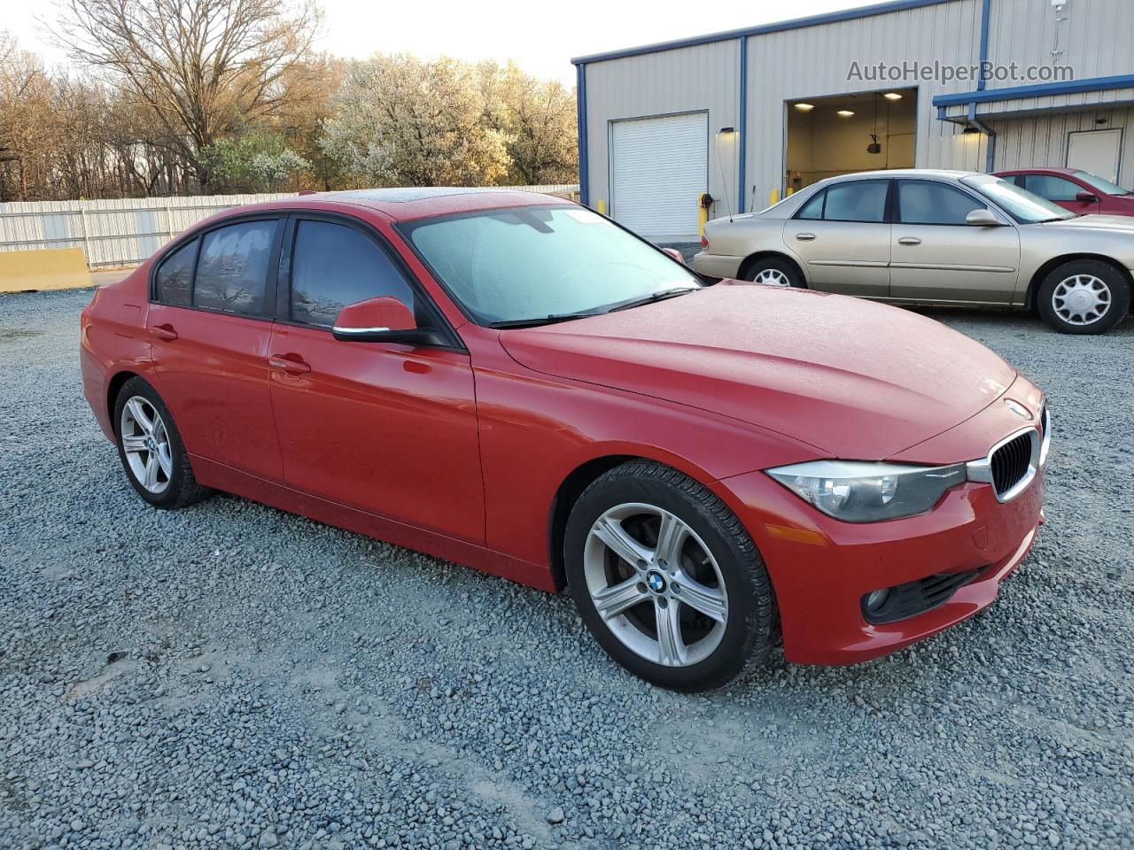 2014 Bmw 328 I Red vin: WBA3A5C58EP602820