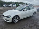 2015 Bmw 328 I White vin: WBA3A5C58FF607345