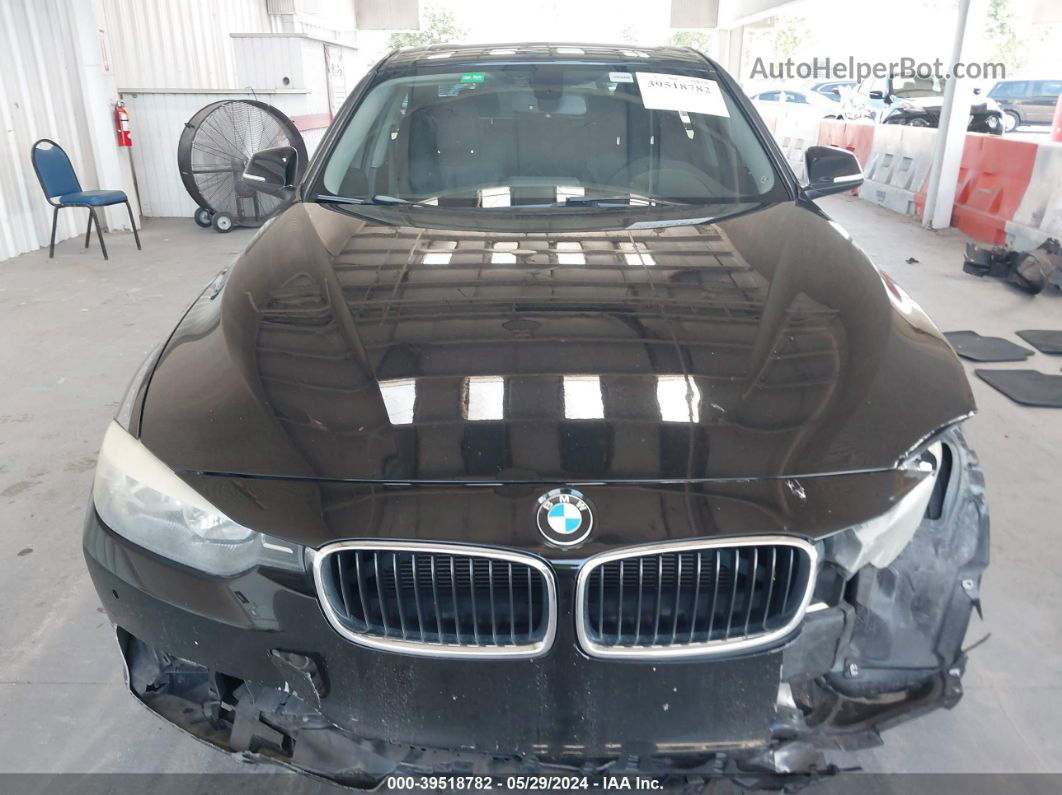 2015 Bmw 328i Black vin: WBA3A5C58FP604164