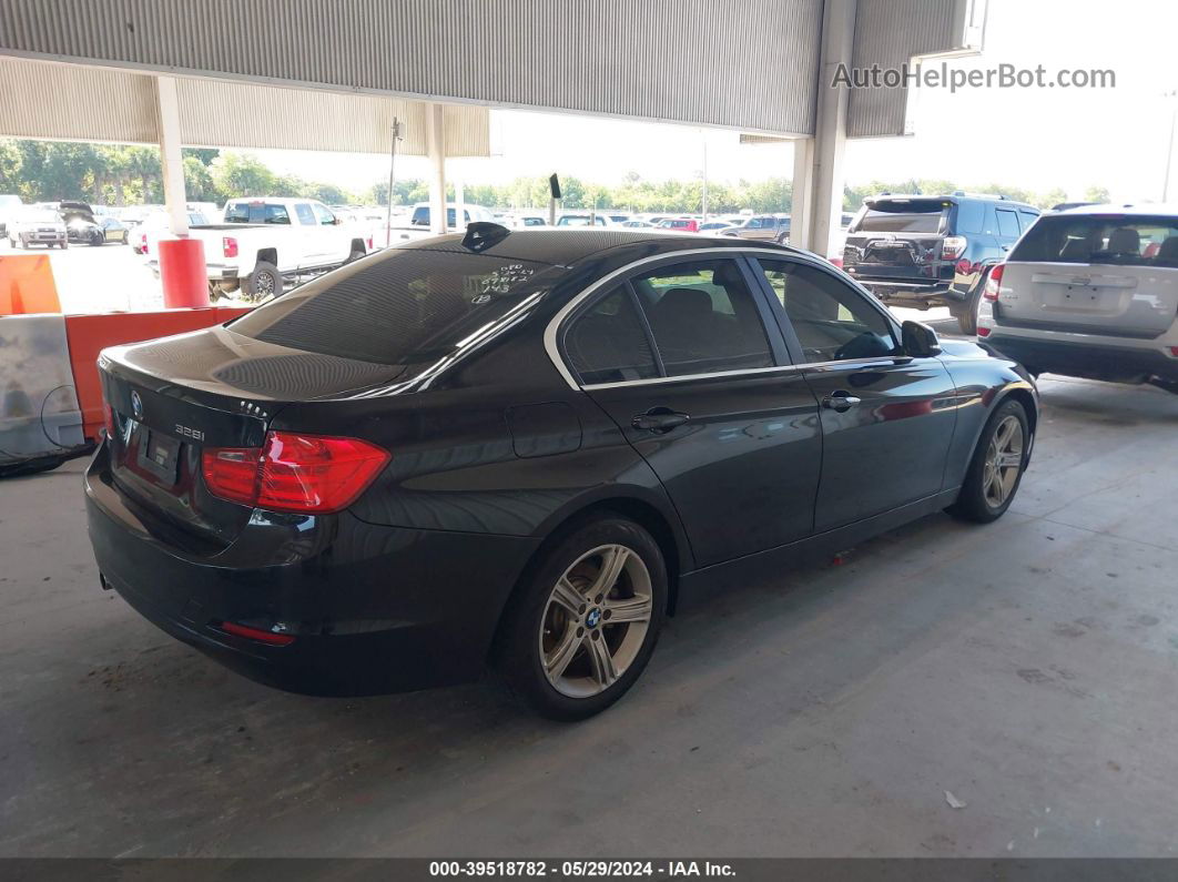 2015 Bmw 328i Black vin: WBA3A5C58FP604164