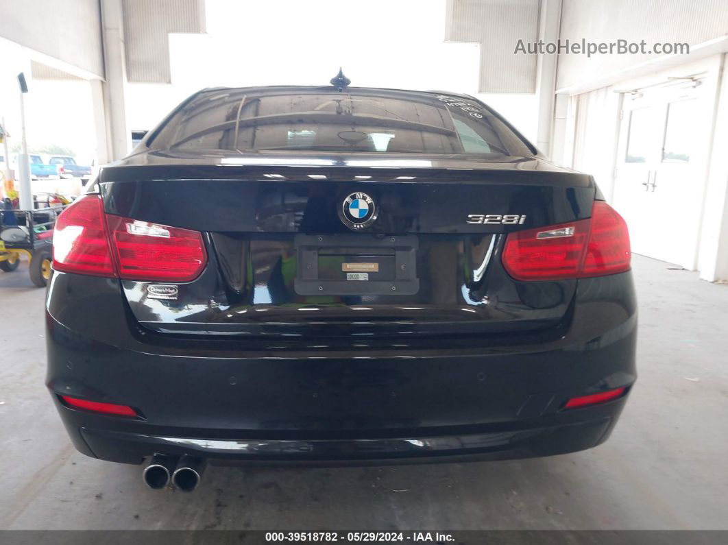 2015 Bmw 328i Black vin: WBA3A5C58FP604164