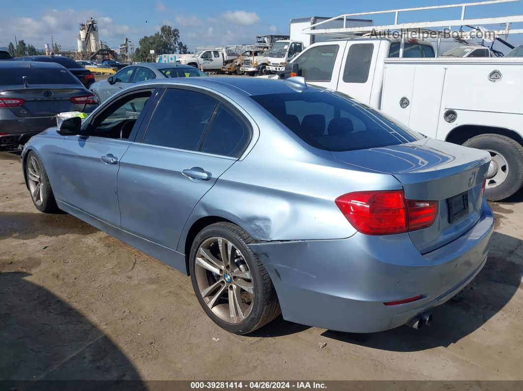 2015 Bmw 328i Blue vin: WBA3A5C58FP604309