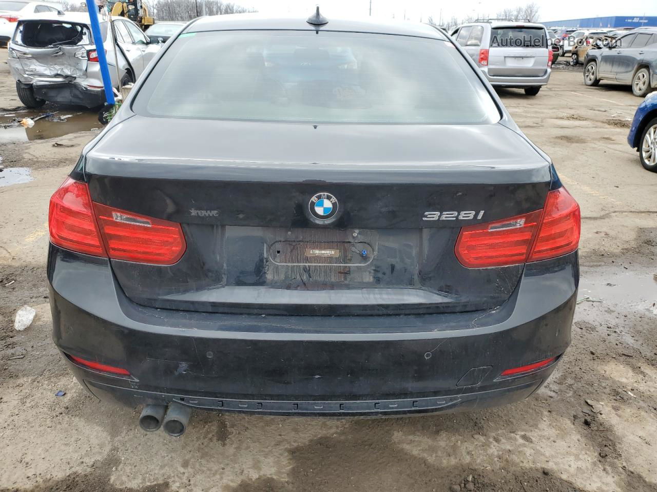 2012 Bmw 328 I Black vin: WBA3A5C59CF256179