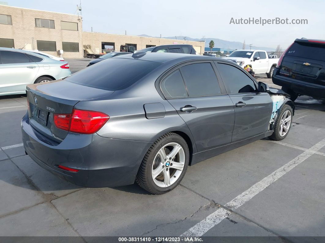 2012 Bmw 328i   Gray vin: WBA3A5C59CF340146