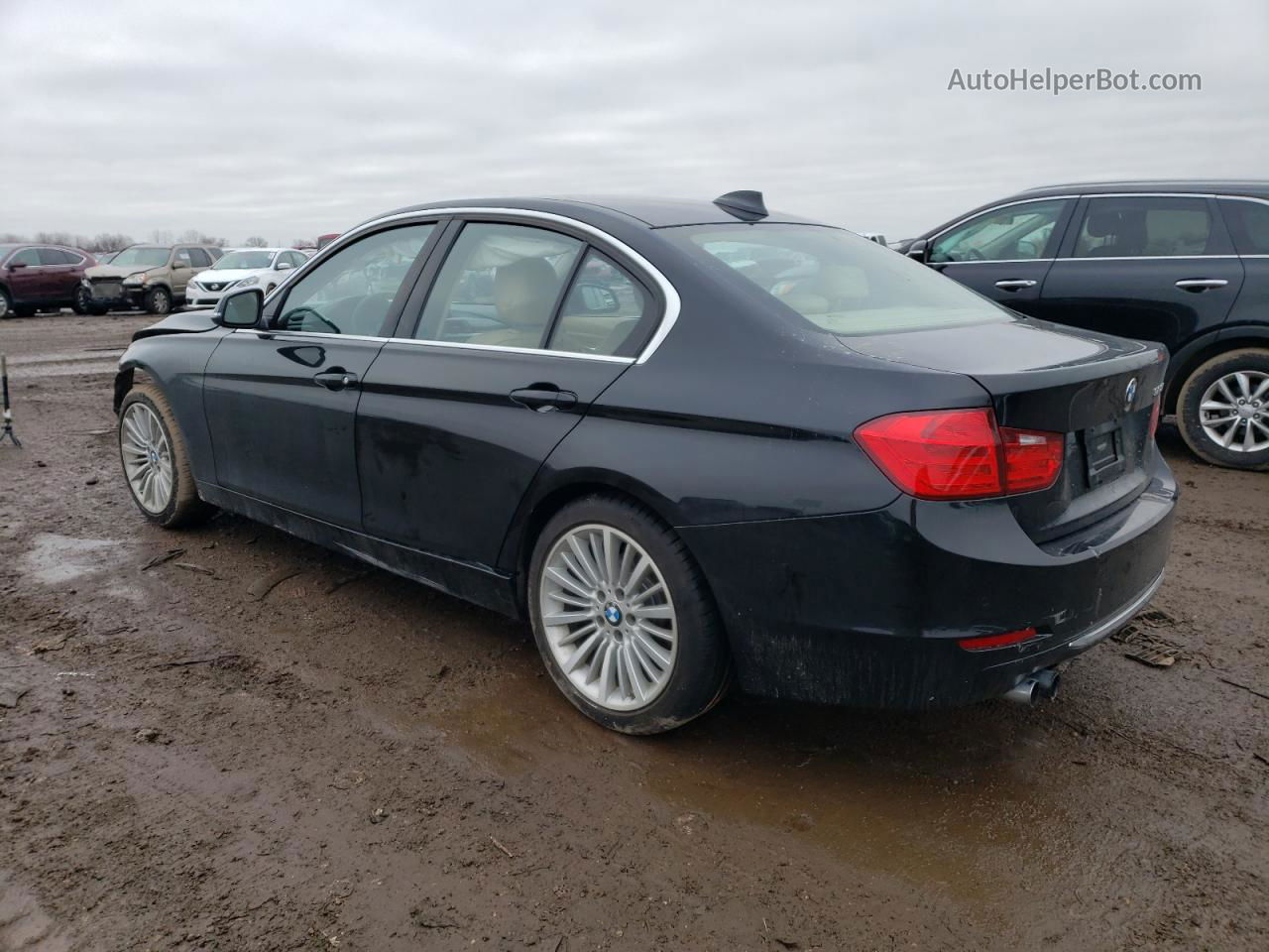 2012 Bmw 328 I Black vin: WBA3A5C59CF343788