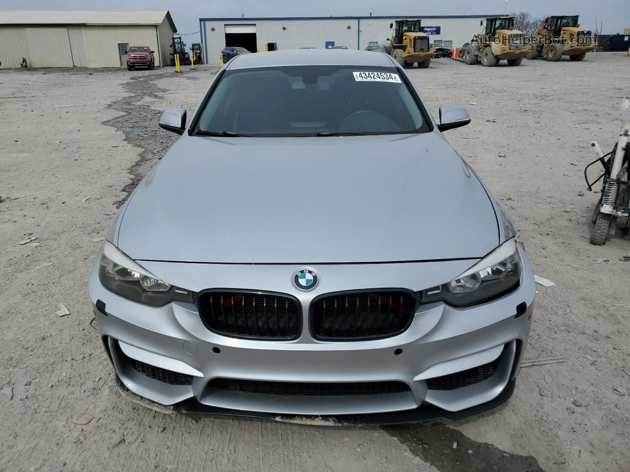 2012 Bmw 328 I Silver vin: WBA3A5C59CF345685