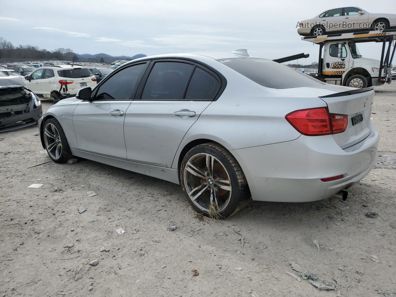 2012 Bmw 328 I Silver vin: WBA3A5C59CF345685