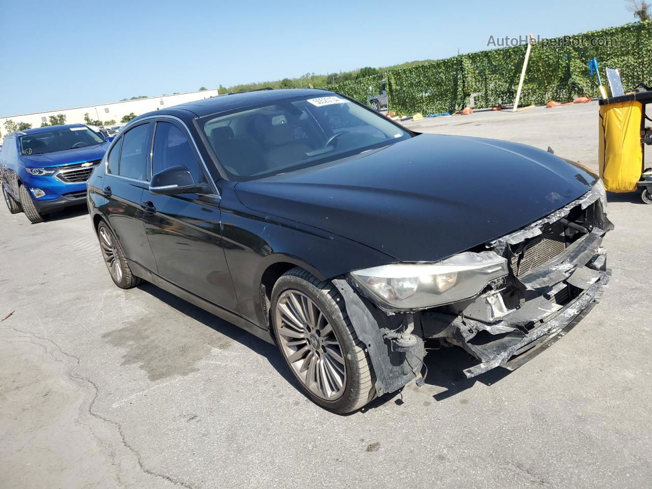 2012 Bmw 328 I Black vin: WBA3A5C59CF345931