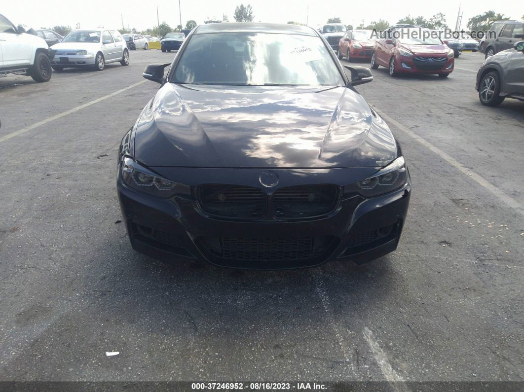 2012 Bmw 3 Series 328i Черный vin: WBA3A5C59CF346612