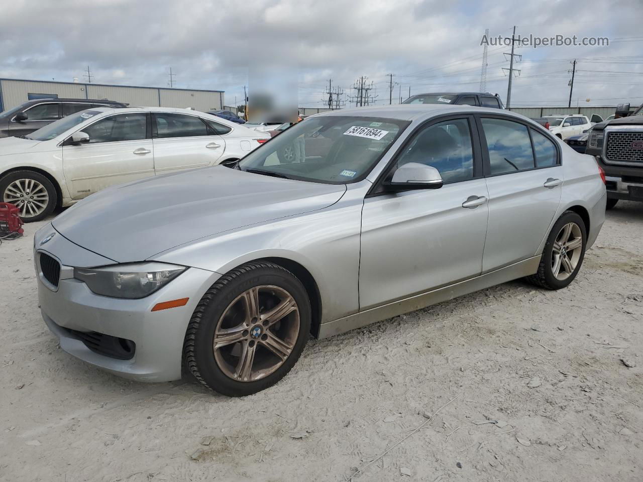 2012 Bmw 328 I Silver vin: WBA3A5C59CF348618