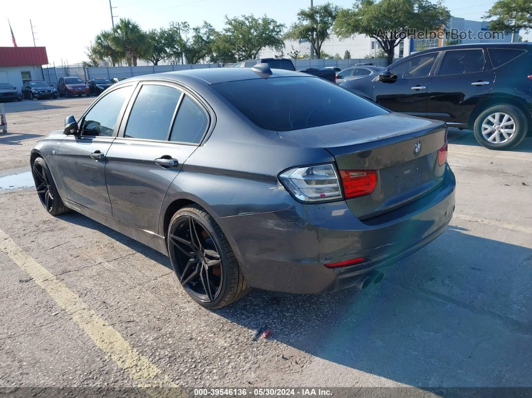 2013 Bmw 328i   Gray vin: WBA3A5C59DF355005