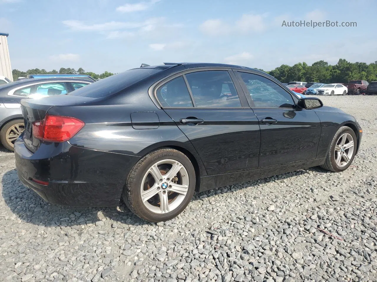 2013 Bmw 328 I Black vin: WBA3A5C59DF358163