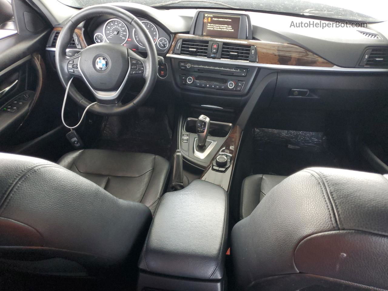 2014 Bmw 328 I Black vin: WBA3A5C59EF605084