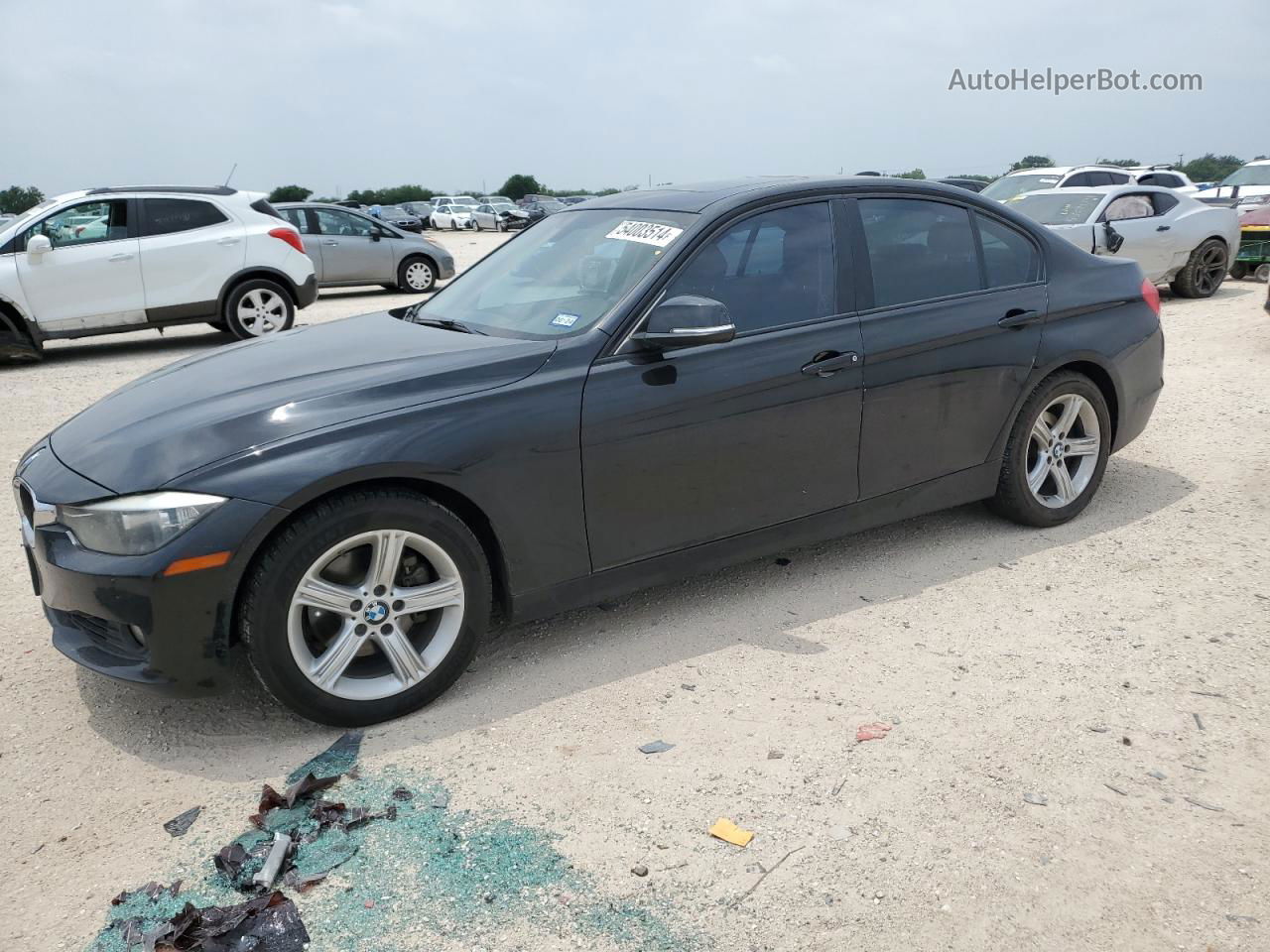 2014 Bmw 328 I Black vin: WBA3A5C59EP603393