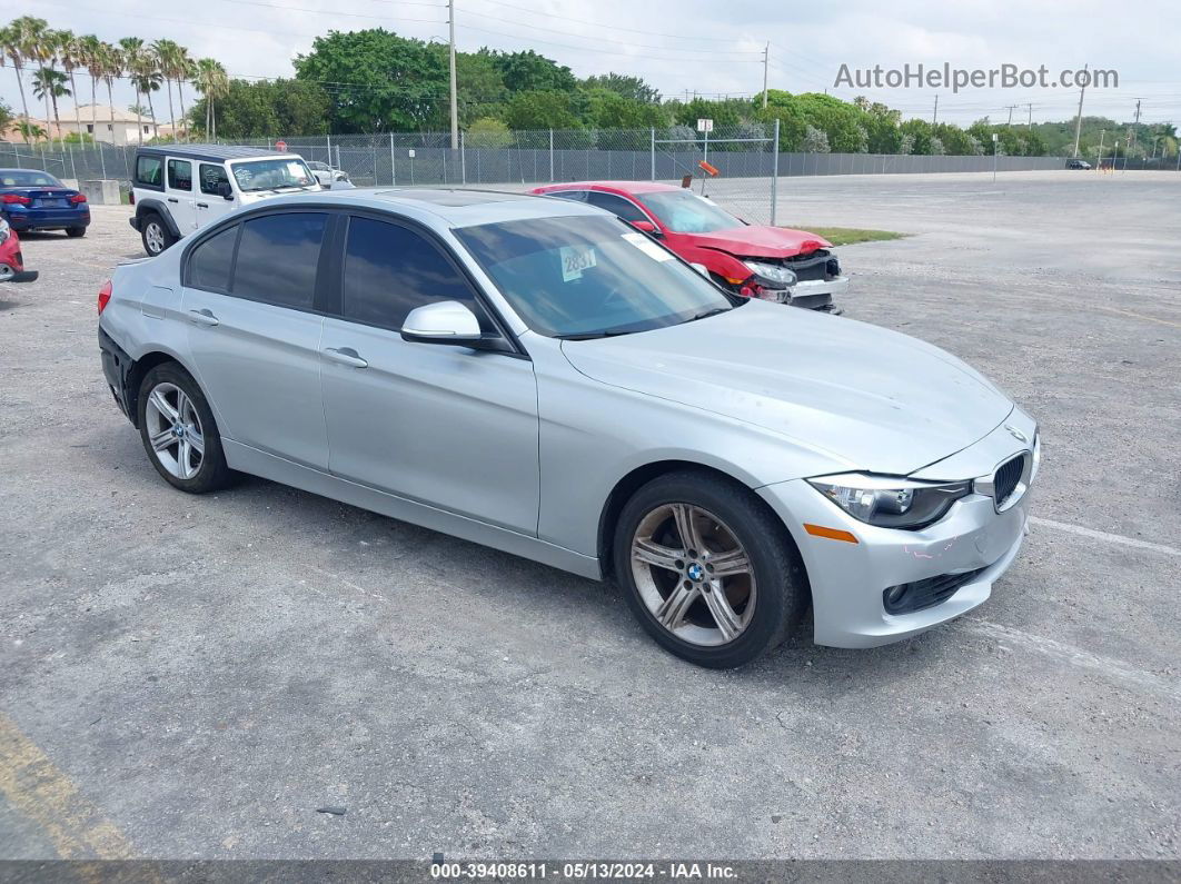 2015 Bmw 328i   Silver vin: WBA3A5C59FF609718