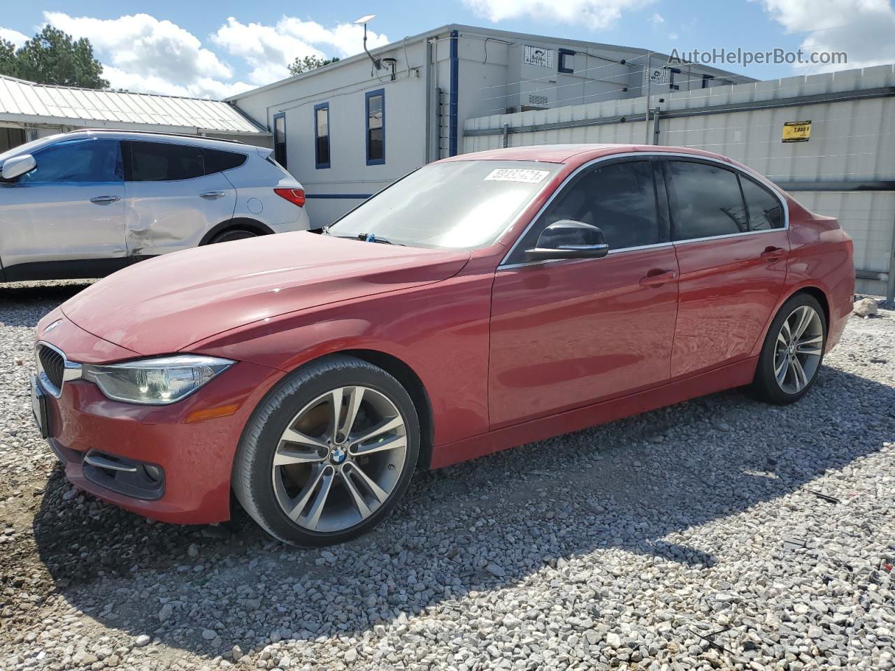 2015 Bmw 328 I Red vin: WBA3A5C59FP604285