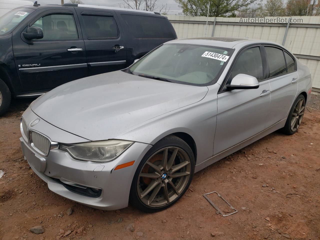 2012 Bmw 328 I Silver vin: WBA3A5C5XCF256157