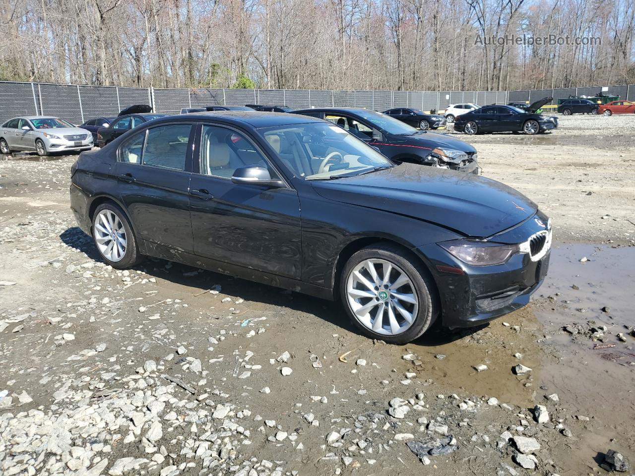 2012 Bmw 328 I Black vin: WBA3A5C5XCF257776