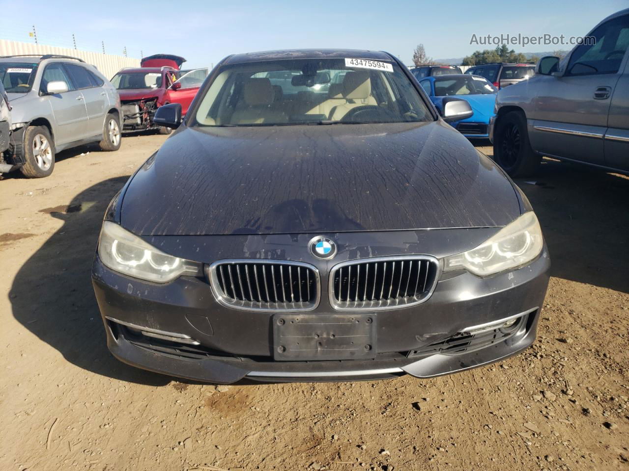 2012 Bmw 328 I Серый vin: WBA3A5C5XCF258023