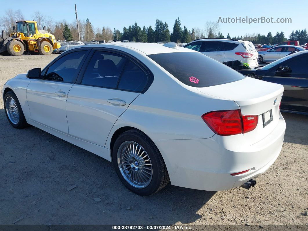 2012 Bmw 328i   White vin: WBA3A5C5XCF342844