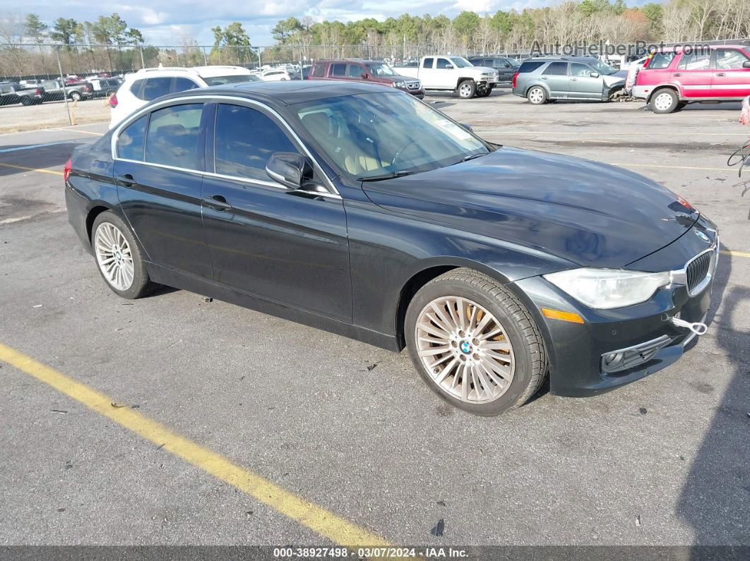 2012 Bmw 328i   Черный vin: WBA3A5C5XCF344772