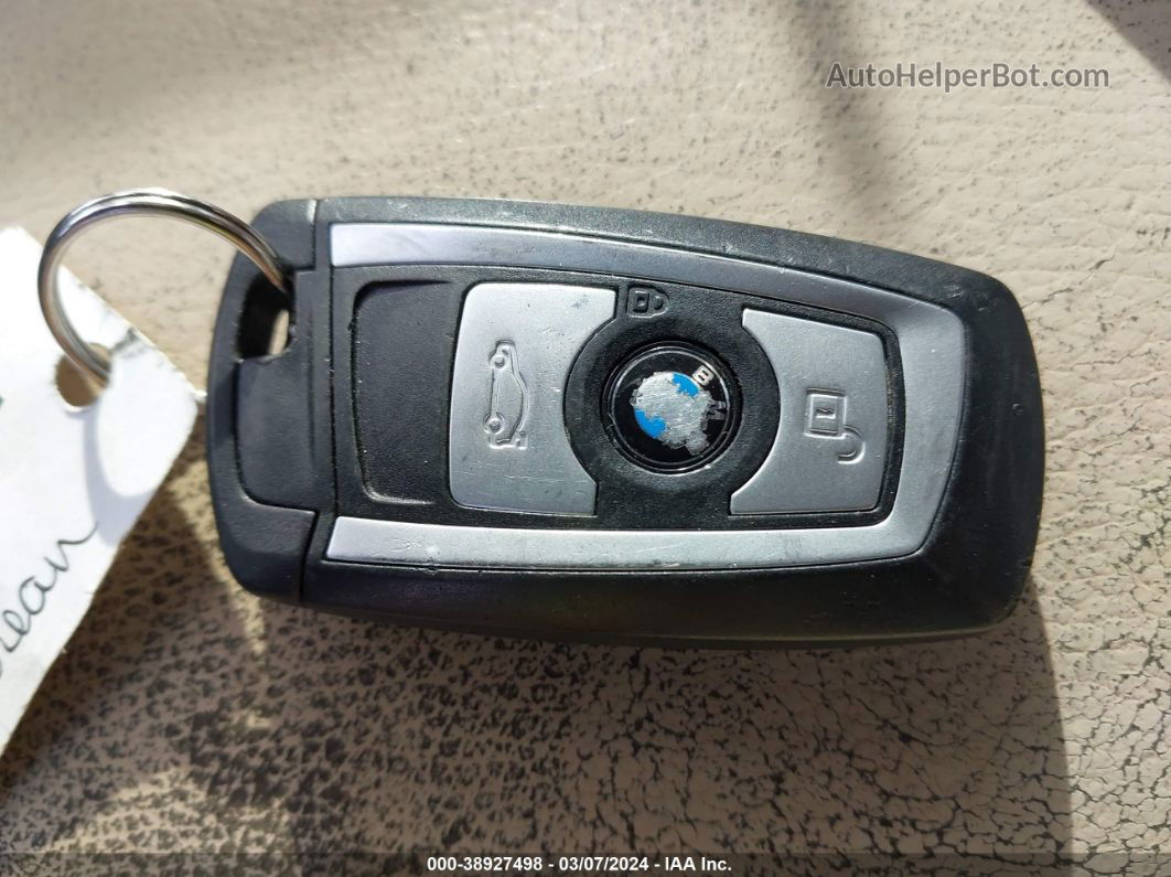 2012 Bmw 328i   Черный vin: WBA3A5C5XCF344772