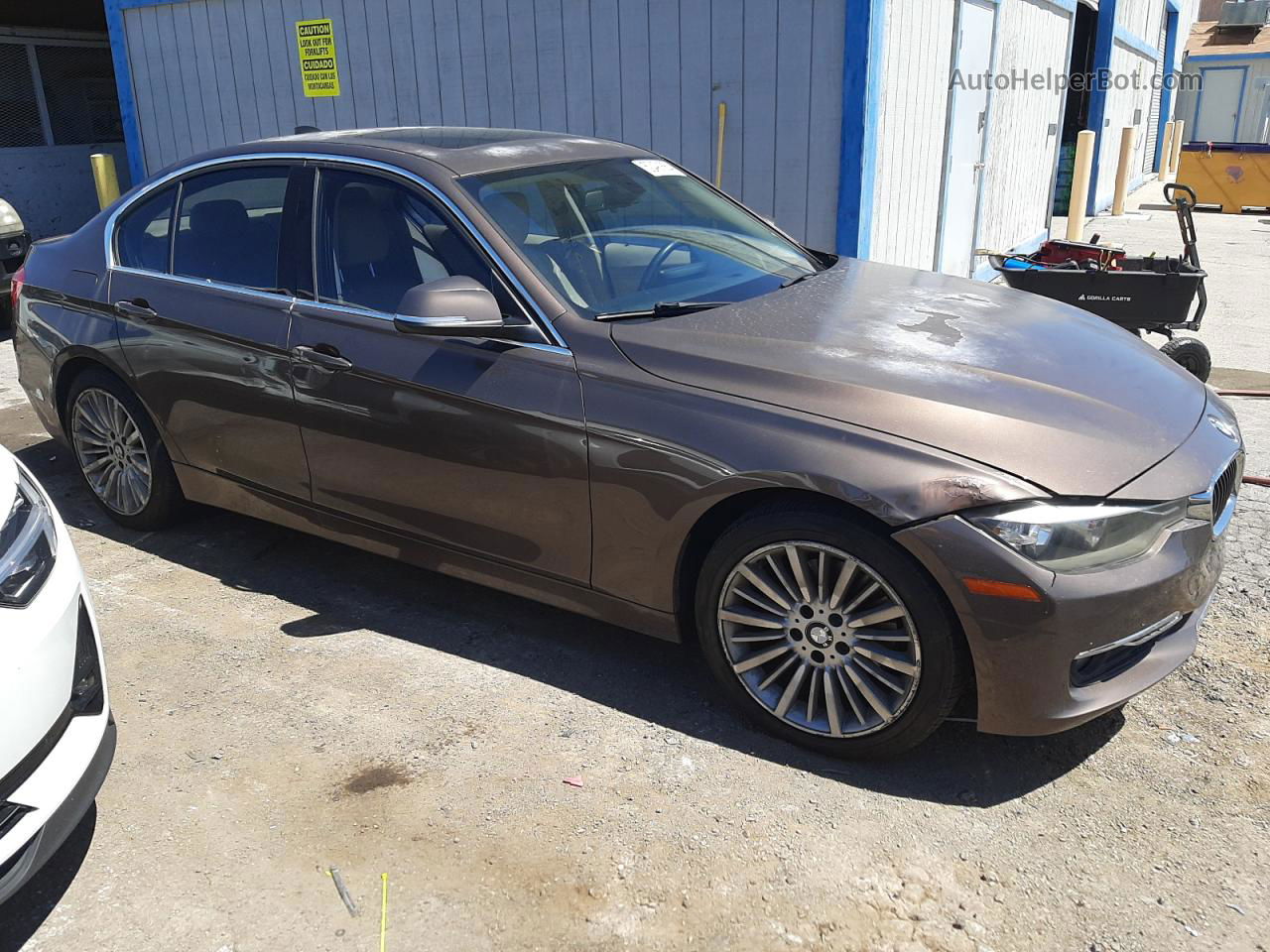 2012 Bmw 328 I Brown vin: WBA3A5C5XCF347526