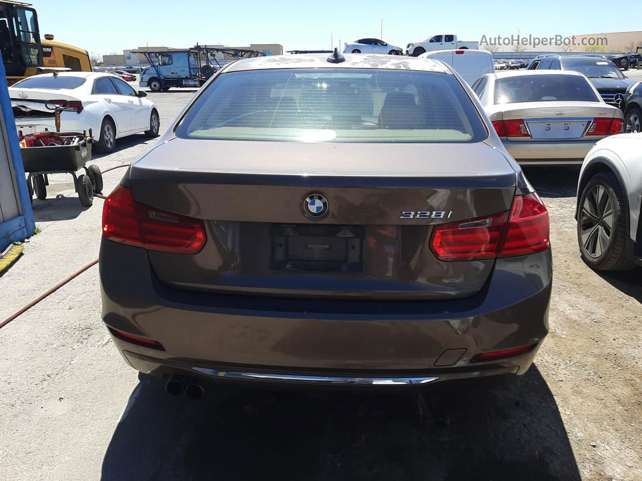 2012 Bmw 328 I Brown vin: WBA3A5C5XCF347526