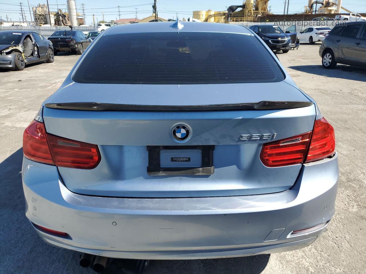 2013 Bmw 328 I Blue vin: WBA3A5C5XDF351237