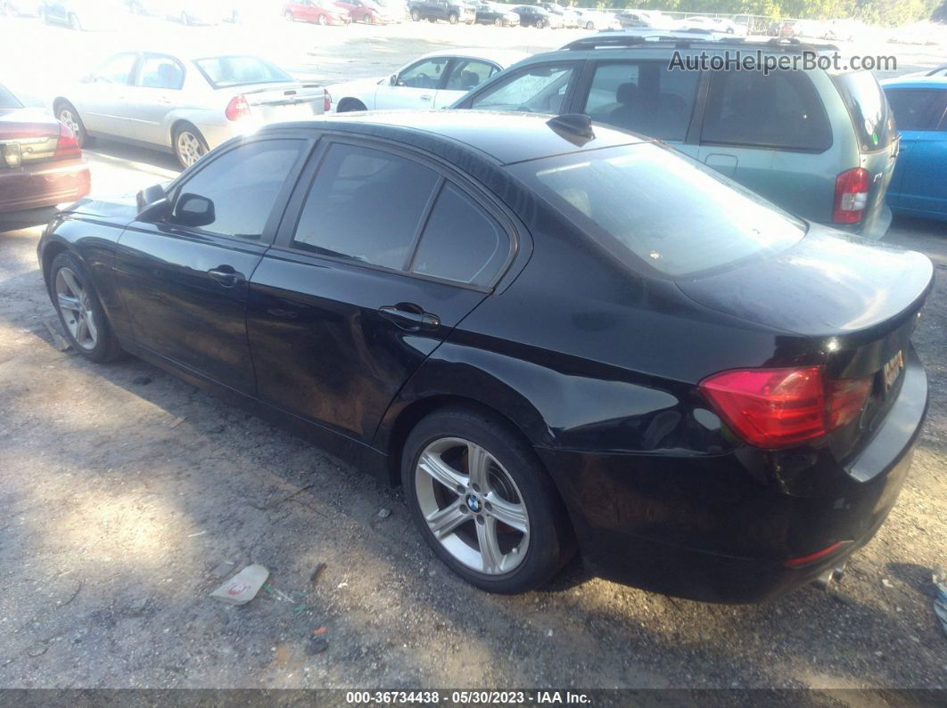 2013 Bmw 3 Series 328i Black vin: WBA3A5C5XDF355188